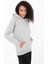 Irmak Kapüşonlu Kanguru Cep Detaylı Örme Sweatshirt 3