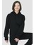 Irmak Kapüşonlu Kanguru Cep Detaylı Örme Sweatshirt 4