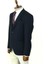 Kendinden Desenli Slim Fit Sivri Yaka Lacivert Erkek Ceket 3
