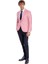 Mavi Kare Desenli Slim Fit Pembe Erkek Ceket 3