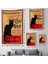 Siyah Kedi Duvar Örtüsü-Halısı - Le Chat Noir Theophile Steınlen-6431 3