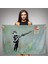 Bansky'Nin Makineli Tüfekli Çocuk Isimli Eseri Kanvas Duvar Örtüsü-Halısı, No Parkıng-5008 2