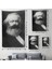 Karl Marx Siyah Beyaz Dekoratif Duvar Örtüsü - Halısı-5964 3