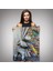 Bansky Tarzı Sokak Sanatı Dekoratif Duvar Örtüsü - Halısı-6168 2