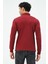 Uzun Kollu Bordo Regular Fit Erkek Polo Yaka T-Shirt 3