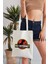 No Internet Model Baskılı Günlük Kullanım Özel Baskı Bez Omuz Çantası Hediyelik Tote Bag 8