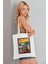 The Scream Model Baskılı Günlük Kullanım Özel Baskı Bez Omuz Çantası Hediyelik Tote Bag 6