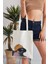 Gözlüklü Kedi Model Baskılı Günlük Kullanım Özel Baskı Bez Omuz Çantası Hediyelik Tote Bag 6
