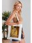 The Kiss Gustav Klimt Model Baskılı Günlük Kullanım Özel Baskı Bez Omuz Çantası Hediyelik Tote Bag 2