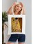 The Kiss Gustav Klimt Model Baskılı Günlük Kullanım Özel Baskı Bez Omuz Çantası Hediyelik Tote Bag 7