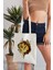 Aslan Kral Model Baskılı Günlük Kullanım Özel Baskı Bez Omuz Çantası Hediyelik Tote Bag 6