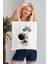 Astronot Model Baskılı Günlük Kullanım Özel Baskı Bez Omuz Çantası Hediyelik Tote Bag 5