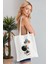 Astronot Model Baskılı Günlük Kullanım Özel Baskı Bez Omuz Çantası Hediyelik Tote Bag 8