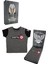 Orijinal Antrasit Bebek T-Shirt Kişiye Özel Hediyelik Ahşap Kutulu 1