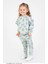 Kız Bebek&çocuk Iki Iplik Kumaş Kiraz Desenli Orta Kalınlıkta Örme Basic Oversize Alt Üst Eşofman Takımı 5