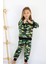 Kız-Erkek (Unisex) Çocuk Iki Iplik Kumaş Orta Kalınlıkta Nakışlı Örme Basic Eşofman Takımı 1