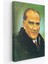 Atatürk Portre Tablosu Mustafa Kemal Atatürk Dikdörtgen Dekoratif Kanvas Tablo-Cş-70 1