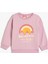 Sweatshirt Uzun Kollu Bisiklet Yaka Baskı Detaylı Şardonlu Pamuklu 1