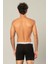 Erdem Siyah Pamuk Elastan Uzun Boxer 1415 2