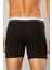 Erdem Siyah Pamuk Elastan Uzun Boxer 1415 3