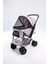 Collesium Kedi & Köpek Arabası Gri PT03-G 76X52X95 cm 5
