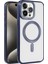 Apple iPhone 15 Pro Kılıf Pütür Dizayn Magsafe Şeffaf Krns Case 1