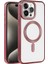Apple iPhone 15 Pro Kılıf Pütür Dizayn Magsafe Şeffaf Krns Case 1