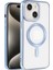 Apple iPhone 15 Kılıf Pütür Dizayn Magsafe Şeffaf Krns Case 1