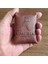 Sumerian Wallet Minimalist Deri Kartlık Tarçın (Anahtarlık Hediye ) 3