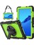 For Huawei Mediapad T5 Shockproof Colorful Silicone + Pc Protective Case With Holder & Shoulder Strap & Hand Strap (Yurt Dışından) 1