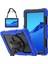 For Huawei Mediapad T5 Shockproof Colorful Silicone + Pc Protective Case With Holder & Shoulder Strap & Hand Strap (Yurt Dışından) 1