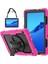 For Huawei Mediapad T5 Shockproof Colorful Silicone + Pc Protective Case With Holder & Shoulder Strap & Hand Strap (Yurt Dışından) 1