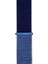 Watch Tüm Modeller Uyumlu Cırt Cırtlı Ayarlanabilir Bez Derin Mavi Kordon 42 44 45 49 mm 1