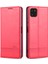 Samsung Galaxy A22 5g Için Vintage Deri Cüzdan Standı Telefon Kılıfı Rose Red (Yurt Dışından) 1