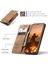 Xiaomi 12 Lite Için Retro Pu Deri Cüzdan Flip Standlı Telefon Kılıfı (Yurt Dışından) 5
