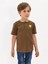 Erkek Çocuk Nakış Detaylı Hakim Yaka Tshirt 2