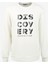 Discovery Expedition Ekru Erkek Bisiklet Yaka Baskılı Sweatshirt D3WM-SWT42 1