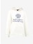 Discovery Expedition Kırık Beyaz Kadın Kapüşonlu Baskılı Sweatshirt D3WL-SWT21 1