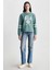 Roısın Yeşil Bisiklet Yaka Baskılı Loose Fit Kadın Sweatshirt 2