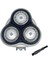 Philips HQ7310 HQ7340 HQ7180 HQ7360 HQ7390 Tıraş Bıçağı Gümüş Için Yedek Tıraş Başlıkları (Yurt Dışından) 1