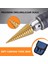 3 Adet Hss Adım Koni Konik Matkap Ucu Seti Delik Kesici Metrik 4-12/20/32MM 1/4 Inç Titanyum Kaplamalı Metal Altıgen Uçları (Yurt Dışından) 2