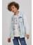 Unisex Oxo Denim Gömlek ve Tşört Takım 3
