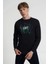 LF2034076 Loft Erkek Sweat Black 1