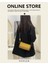 Hakiki Deri Kadın Çantası Ilk Katman Inek Derisi Omuz Crossbody Çanta 2023 Yeni Moda Timsah Desen Küçük Kare Çanta Geniş Omuz Askısı (Yurt Dışından) 4