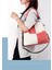 Rahat Bayan Kanvas Çanta Moda Vahşi Taşınabilir Crossbody Çanta 2023 Trend Yeni Dikiş Renk Tek Omuzlu Kadın Çantası (Yurt Dışından) 3