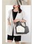 Rahat Bayan Kanvas Çanta Moda Vahşi Taşınabilir Crossbody Çanta 2023 Trend Yeni Dikiş Renk Tek Omuzlu Kadın Çantası (Yurt Dışından) 2