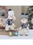 28CM Noel Mavi Kumaş Bebek (Yurt Dışından) 5