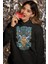 Blastoise Pokemon Baskılı Kapüşonlu Sweatshirt, Unisex Oversize Pokemon Baskılı Hoodie 2