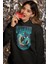 Gyarados Pokemon Baskılı Kapüşonlu Sweatshirt, Unisex Oversize Pokemon Baskılı Hoodie 1