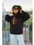 Mauro Icardi Baskılı Kapüşonlu Sweatshirt, Unisex Oversize Galatasaray Baskılı Hoodie 3